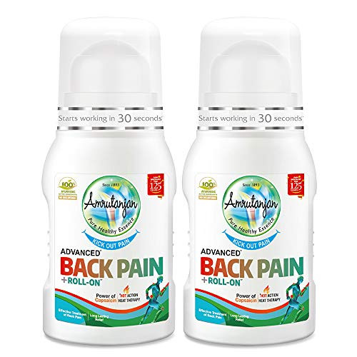 AMRUTANJAN Back Pain ROLLON -2 Units-