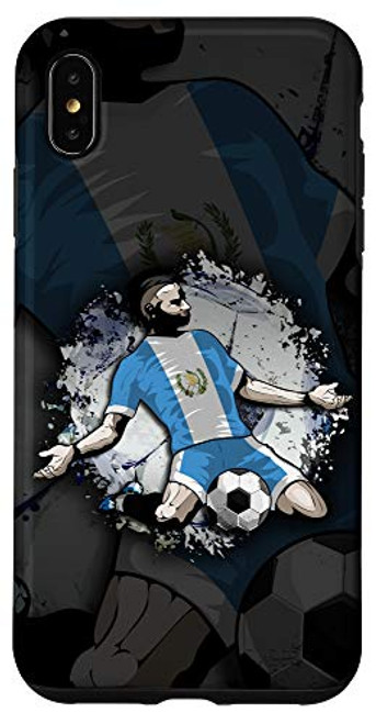 iPhone XS Max Guatemala Soccer Guatemalan National Flag Football Lovers Case