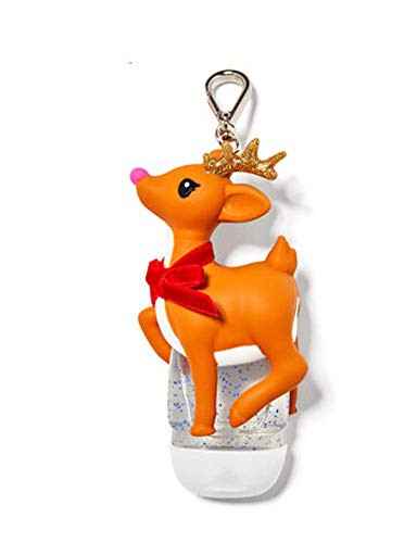 Hand Sanitizer Holder Compatible w/Bath and Body Works Hand Sanitizer - Holiday 2020 - Many Styles -Light-up Reindeer-