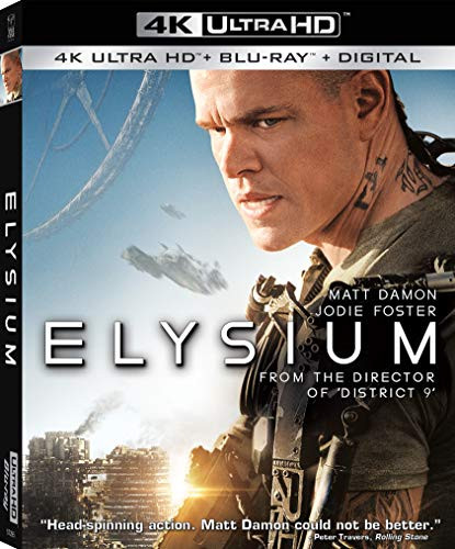 Elysium -4K Ultra HD  plus Blu-ray  plus Digital-