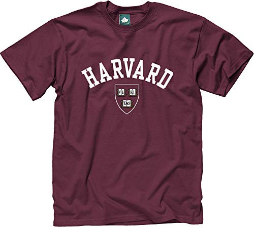 Ivysport Harvard University Short-Sleeve T-Shirt, Athletic, Crimson, Large Ivysport Harvard University Short-Sleeve T-Shirt, Athletic, Crimson, Large