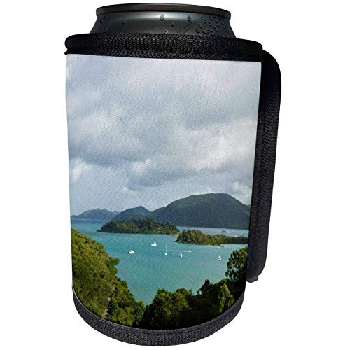 3dRose Danita Delimont - Whitsundays - Australia, Whistsunday, Airlie Beach, Shute Harbour-AU01 WBI0488 - Walter Bibikow - Can Cooler Bottle Wrap -cc_76146_1-