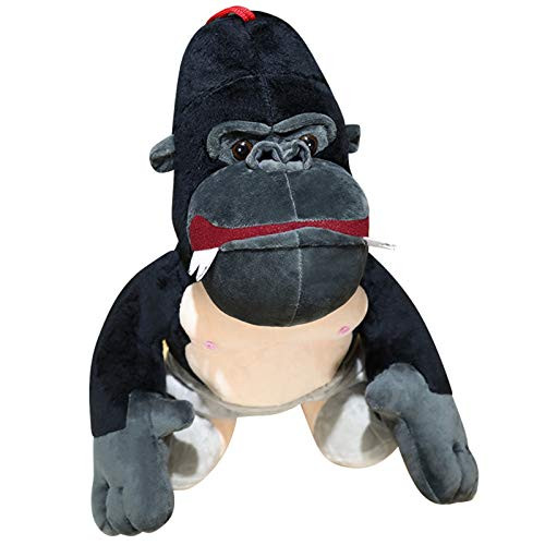 SXVZBH Godzilla Vs King Kong Plush Toy, Stuffed Animals Plush Super Cute Toys Dinosaur Gorilla Monster Plushie Toys Gifts for Kids Movie Fans -King Kong, 25cm/9.8inch-
