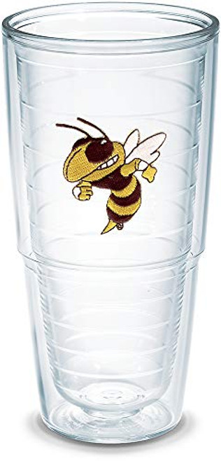 Tervis Georgia Tech Buzz Emblem Individually Boxed Tumbler, 24 oz, Clear Tervis Georgia Tech Buzz Emblem Individually Boxed Tumbler, 24 oz, Clear