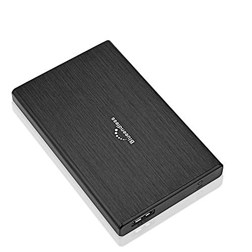 eBerry 2.5" External Hard Drive Enclosure, USB3.0 to SATA III External HDD Hard Drive Disk Storage Case for 7mm 9.5mm 2.5 Inch SATA HDD/SSD