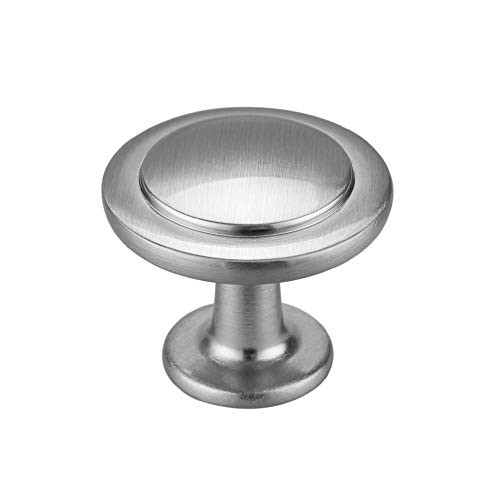 homdiy Cabinet Knobs Brushed Nickel Cabinet Hardware Knobs 15 Pack - HD0320SNB Kitchen Cabinet Knobs Modern Drawer Knobs for Dresser Drawers