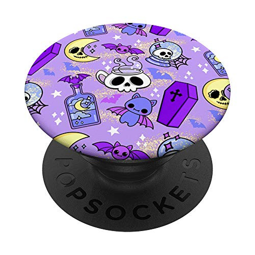 Halloween Doodle Vintage Witchy Coffee Magical Crystal Ball PopSockets PopGrip- Swappable Grip for Phones and Tablets Halloween Doodle Vintage Witchy Coffee Magical Crystal Ball PopSockets PopGrip- Swappable Grip for Phones and Tablets