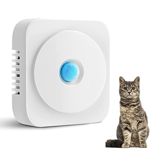 Cat Litter Deodorizer, RundA Smart Unscented Litter Box Pet Odor Eliminator 80 percent Deodorization  and  99.9 percent Dust-Free, Electric Odor Remover for Cat Litter Box, Bathroom, Wardrobe, Kitchen, Toilet