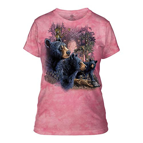 The Mountain Women's Find 13 Black Bears Apparel, Pink, Large The Mountain Women's Find 13 Black Bears Apparel, Pink, Large