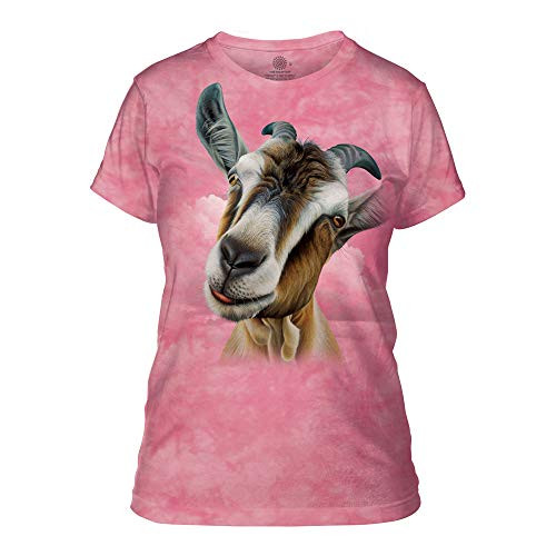 The Mountain Women's Goat Head Apparel, Pink, Medium