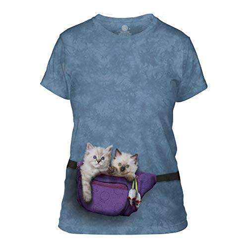 The Mountain Women's Fanny Pack Kittens Apparel, Blue, Large