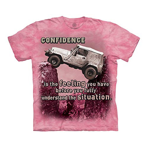 The Mountain Outdoor Adult T-Shirt, Pink, Medium The Mountain Outdoor Adult T-Shirt, Pink, Medium
