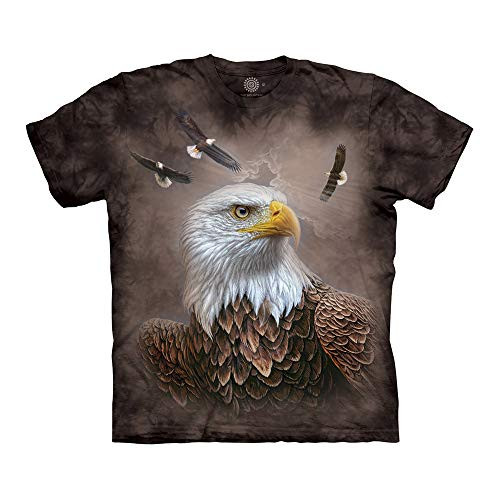 The Mountain Guardian Eagle Adult T-Shirt, Black, Large The Mountain Guardian Eagle Adult T-Shirt, Black, Large