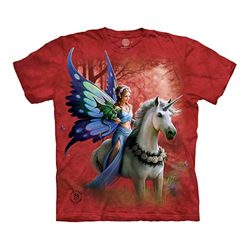 The Mountain Realm Of Enchantments Adult T-Shirt, Red, Small The Mountain Realm Of Enchantments Adult T-Shirt, Red, Small