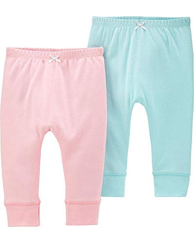 Carter's Baby Girls' Bottoms 126g265 -18 Months, Light Pink/Blue-