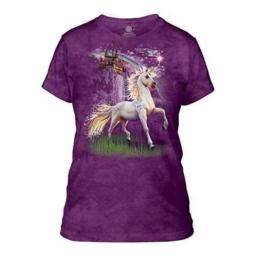 The Mountain Women's Unicorn Castle Apparel, Purple, Large The Mountain Women's Unicorn Castle Apparel, Purple, Large