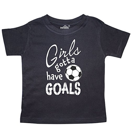 inktastic Girls Gotta Have Goals- Soccer Toddler T-Shirt 7 Black 2c19d