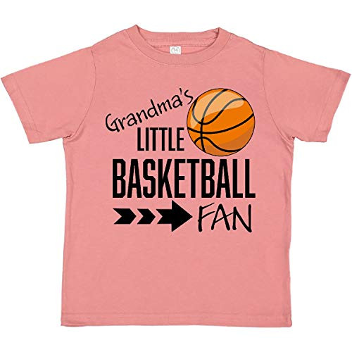 inktastic Grandma's Little Basketball Fan Toddler T-Shirt 3T Mauve 31b0e