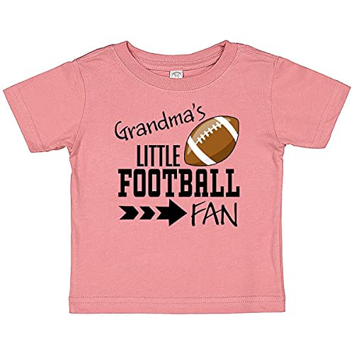 inktastic Grandma's Little Football Fan Baby T-Shirt 6 Months Mauve 31b24