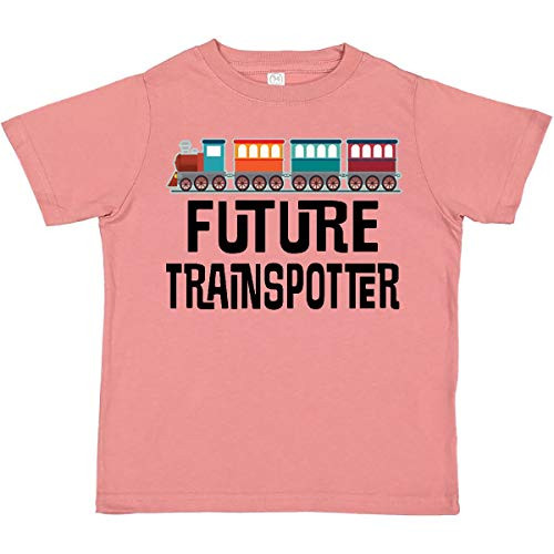 inktastic Future Trainspotter Railway Fan Toddler T-Shirt 4T Mauve 33e22