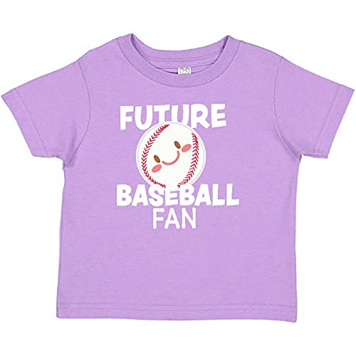 inktastic Future Baseball Fan Baby T-Shirt 18 Months Lavender Purple 34179