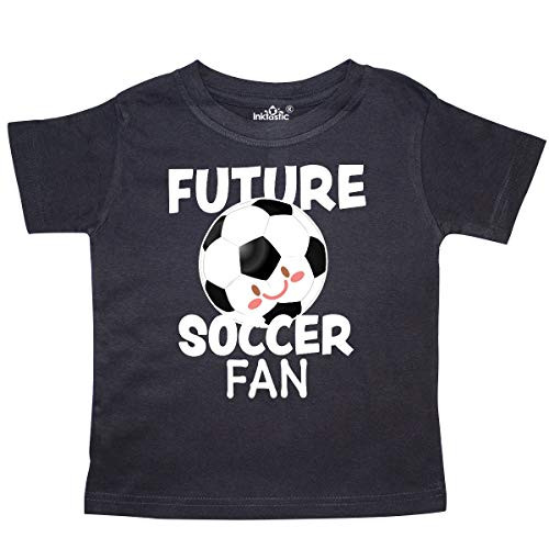 inktastic Future Soccer Fan Toddler T-Shirt 5-6 Black 3417f inktastic Future Soccer Fan Toddler T-Shirt 5-6 Black 3417f