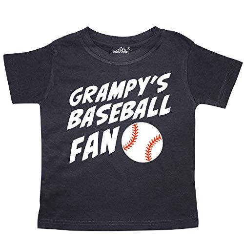 inktastic Grampy Baseball Fan Toddler T-Shirt 5-6 Black 352b4