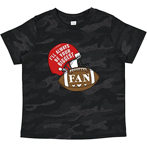 inktastic I'll Always Be Your Biggest Fan Baby T-Shirt 6 Months Storm Camo 38046