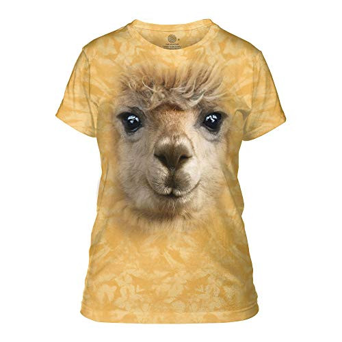 The Mountain Women's Big Face Alpaca Apparel, Yellow, Large The Mountain Women's Big Face Alpaca Apparel, Yellow, Large