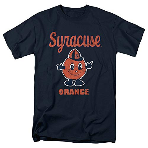 Syracuse University Official Otis Unisex Adult T Shirt,Navy, Medium