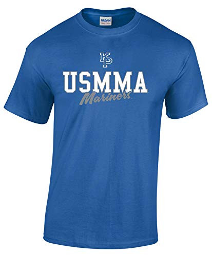 J2 Sport USMMA United States Merchant Marine Academy Kings Point Mariners NCAA Campus Script Unisex T-Shirt