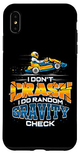iPhone XS Max Go Cart Racer Karting Motorsports Racing Fan Case