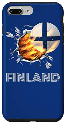 iPhone 7 Plus/8 Plus Finland Soccer Phone Case Suomi Gift for Finnish Soccer Fans Case
