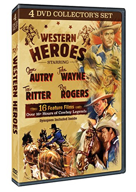 Western Heroes 4 DVD Collector's Set Western Heroes 4 DVD Collector's Set