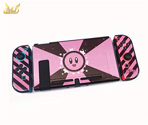MUDEVIL Protective Case for Nintendo Switch - Kirby- Star Allies - Anti-Scratch Shockproof Slim Cover Case for Nitendo Switch and Joy-Con