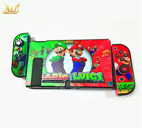 MUDEVIL Protective Case for Nintendo Switch - Mario Luigi - Anti-Scratch Shockproof Slim Cover Case for Nitendo Switch and Joy-Con