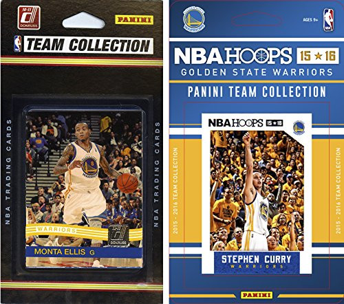 NBA Golden State Warriors 2 Different Licensed Team Set Trading Card