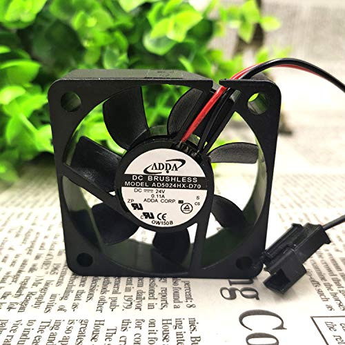 for ADDA AD5024HX-D70 5015 24V 0.11A 5CM 505015mm Inverter Cooling Fan