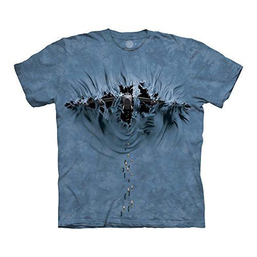 The Mountain B52 Breakthrough Adult T-Shirt, Blue, 3XL