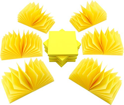 4A  Sticky Pop-up Notes,3 x 3 Inches,Canary Yellow,Self-Stick Notes,100 Sheets/Pad,12 Pads/Pack,4A 303x12-Y-Z