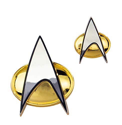 Quantum Mechanix QMx - Star Trek- The Next Generation Badge and Pin Set