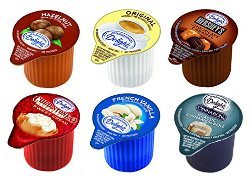 International Delight Mini Coffee Creamer Variety Pack - 6 Flavor Assortment (30 - Pack)