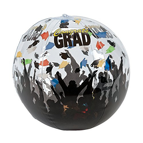 Fun Express - Graduation Celebration Beach Ball for Graduation - Toys - Inflates - Beach Balls - Graduation - 12 Pieces Fun Express - Graduation Celebration Beach Ball for Graduation - Toys - Inflates - Beach Balls - Graduation - 12 Pieces