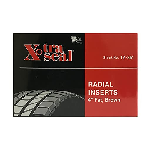 RADIAL INSERTS 4" FAT, BROWN
