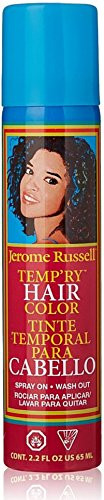 Jerome Russell Temporary Spray, Copper 2.2 oz -Pack of 4-