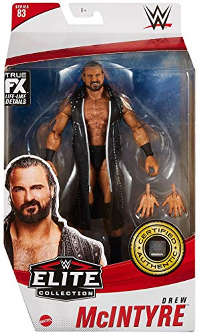 WWE Drew Mcintyre Elite Collection Series 83 Action Figure 6 in Posable Collectible Gift Fans Ages 8 Years Old and Up? WWE Drew Mcintyre Elite Collection Series 83 Action Figure 6 in Posable Collectible Gift Fans Ages 8 Years Old and Up?