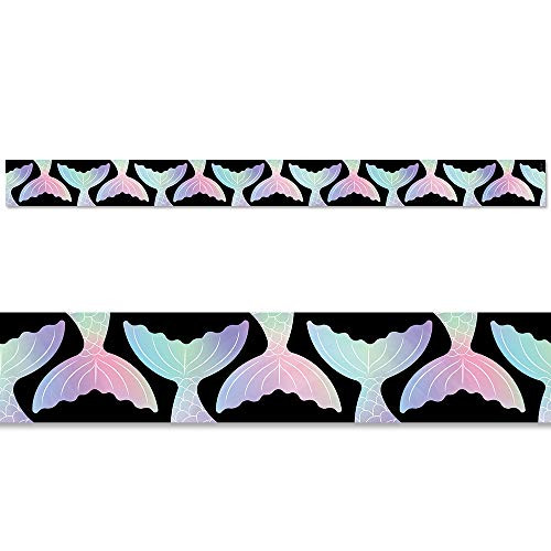 Creative Teaching Press Mystical Magical Mermaid Tails Border, CTP 8673