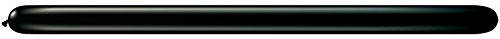 Qualatex Balloon 260q Black Latex Solid 100ct