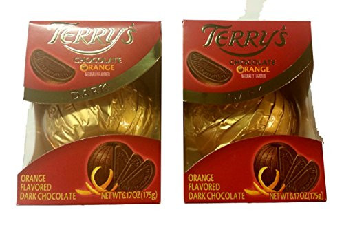 Terry's Orange Flavored Dark Chocolate Balls - 2 Pack - 6.17 ounces per Ball