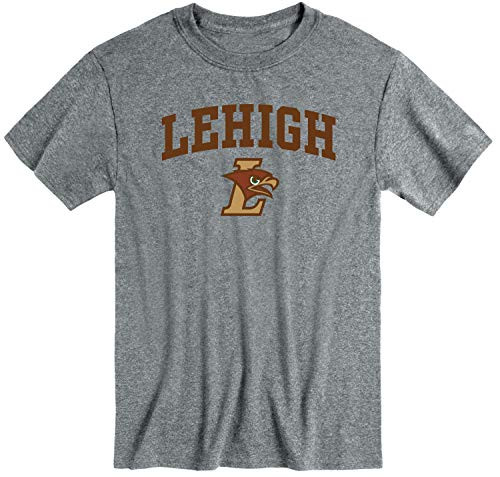 Ivysport Lehigh University Hawks Short-Sleeve T-Shirt, Heritage, Charcoal Heather, Large Ivysport Lehigh University Hawks Short-Sleeve T-Shirt, Heritage, Charcoal Heather, Large